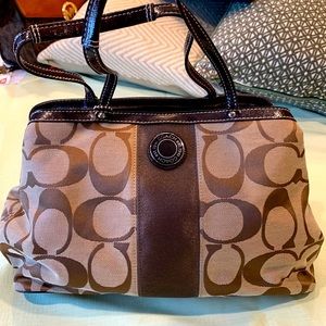 Coach hand bag